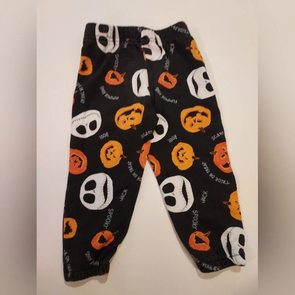 Disney The Nightmare Before Christmas Halloween Fleece Top and Bottom Set 2T - Picture 9 of 9